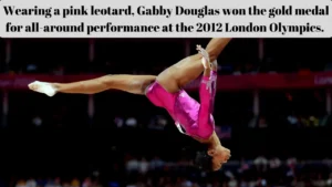 Gabby Douglas won the gold medal at the 2012 London Olympics.